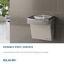 Elkay Light Grey Granite 25-5/16 in. 8 gph Wall Mount Bi-Level Green ADA Cooler 