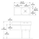 Elkay Stainless Steel Stainless Steel Indoor Bottle Filling Station 