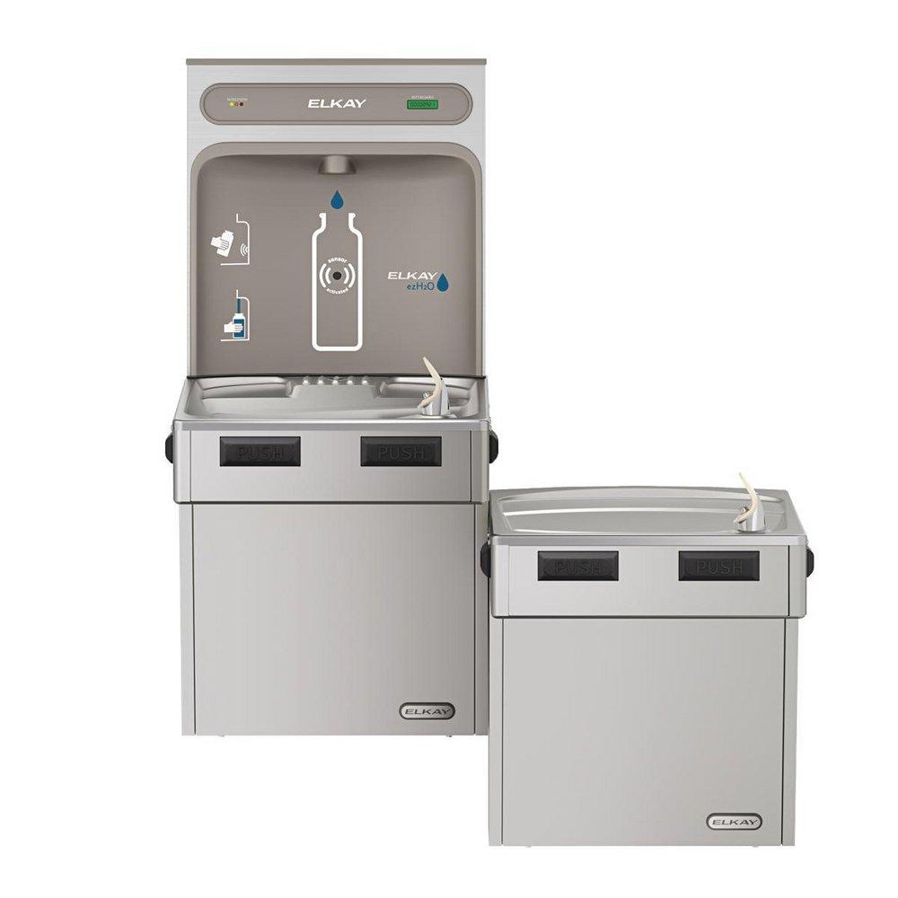 Elkay Stainless Steel Stainless Steel Indoor Bottle Filling Station 