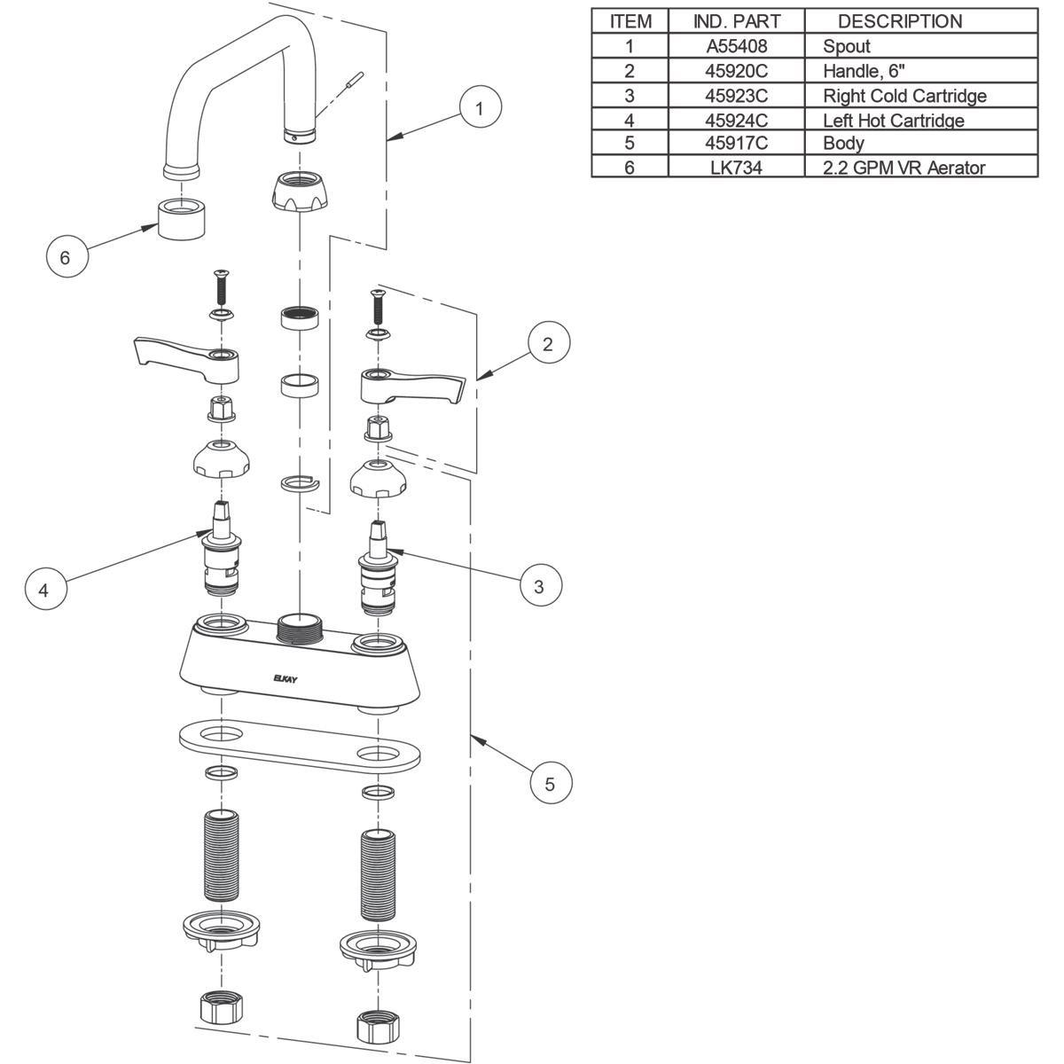 Elkay Light Grey Granite 19-13/16 in. 8 gph Bottle Filing Station with Cooler 