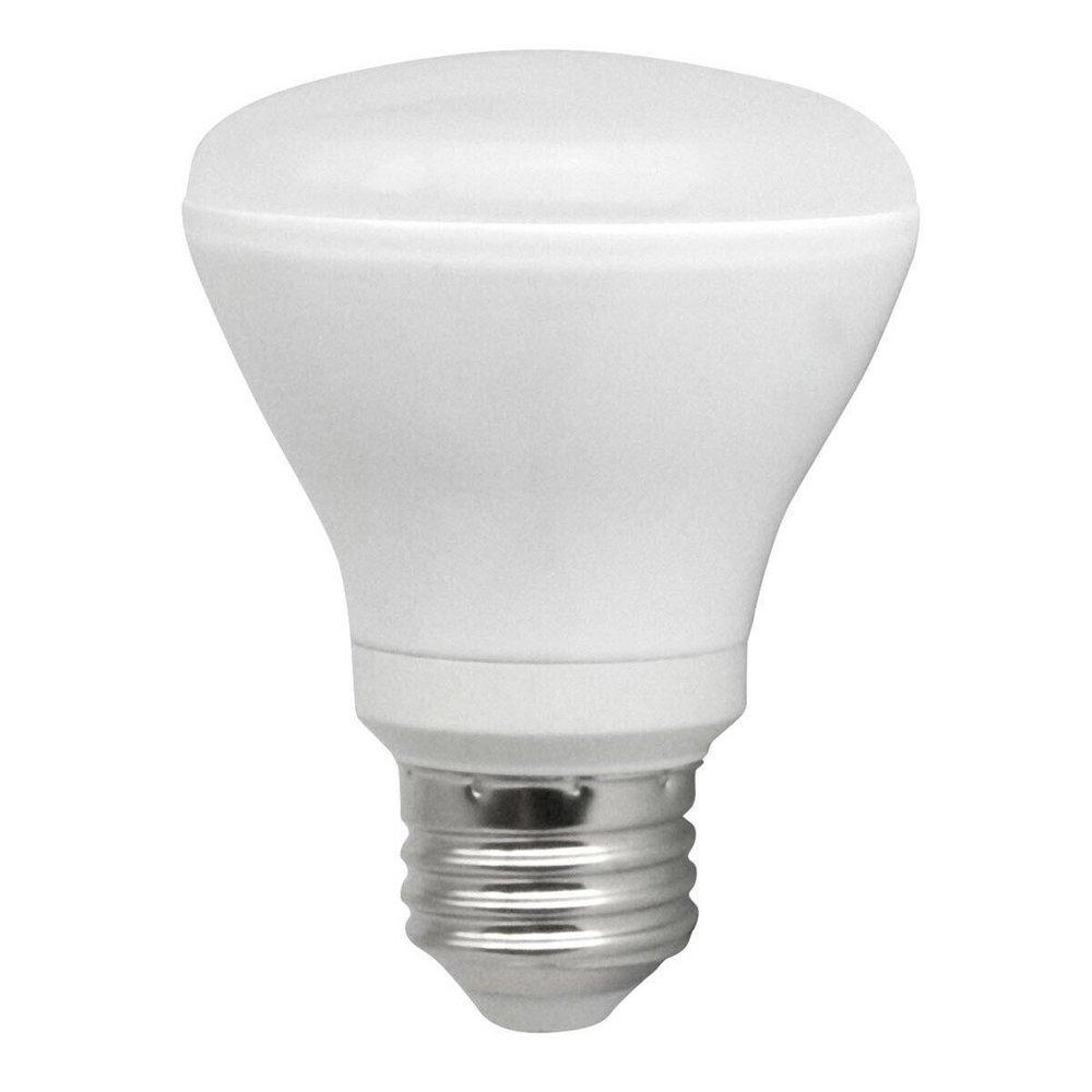 TCP Warm White R20 Dimmable LED Light Bulb with Medium Base 