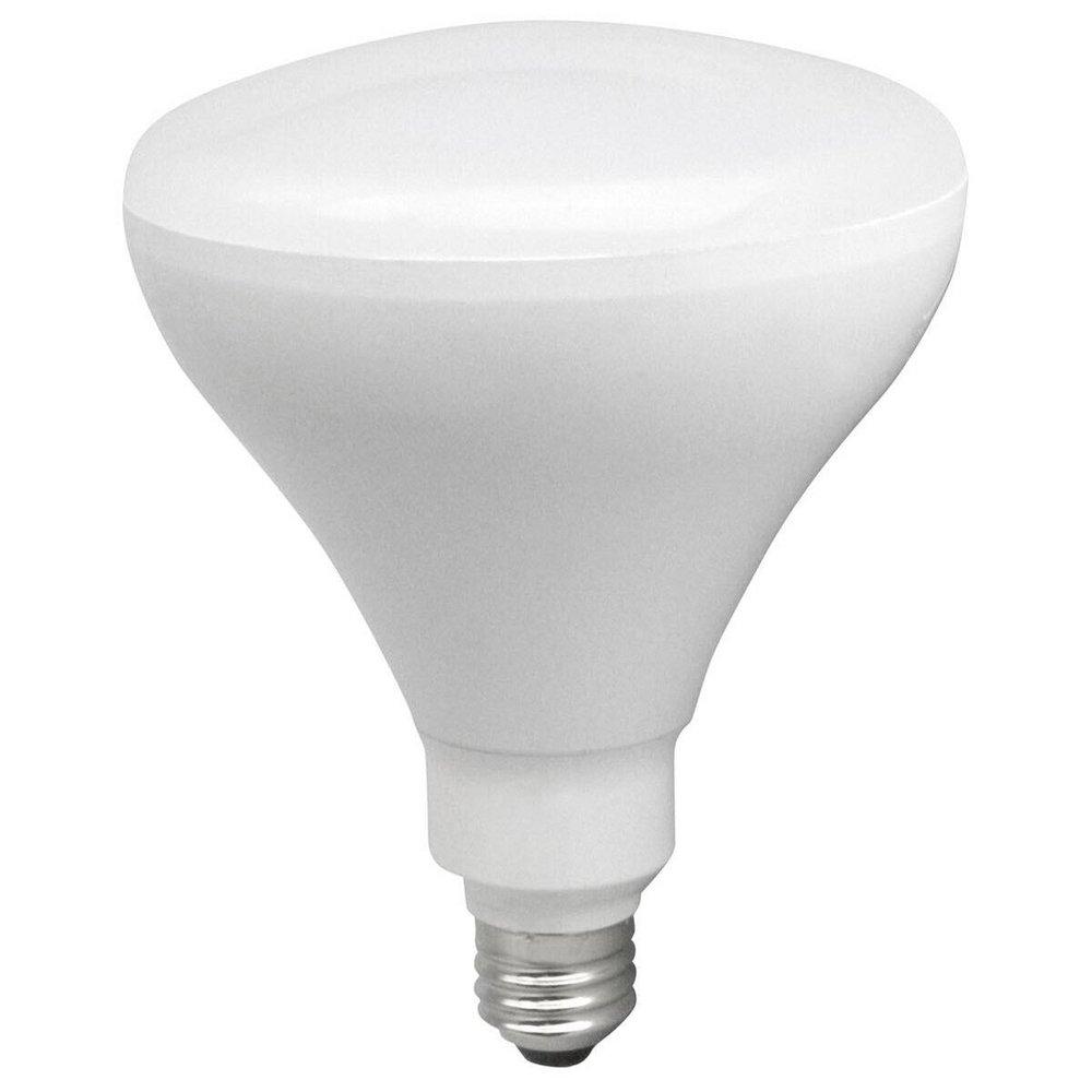 TCP Frosted BR40 Dimmable LED Light Bulb with Medium Base 
