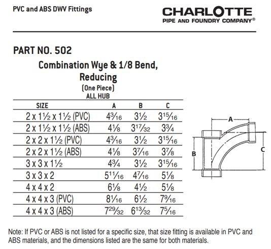 White PVC DWV 60&deg; Street Elbow 
