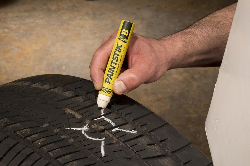 Markal&reg; White 4-3/4 in. Paint Marker 