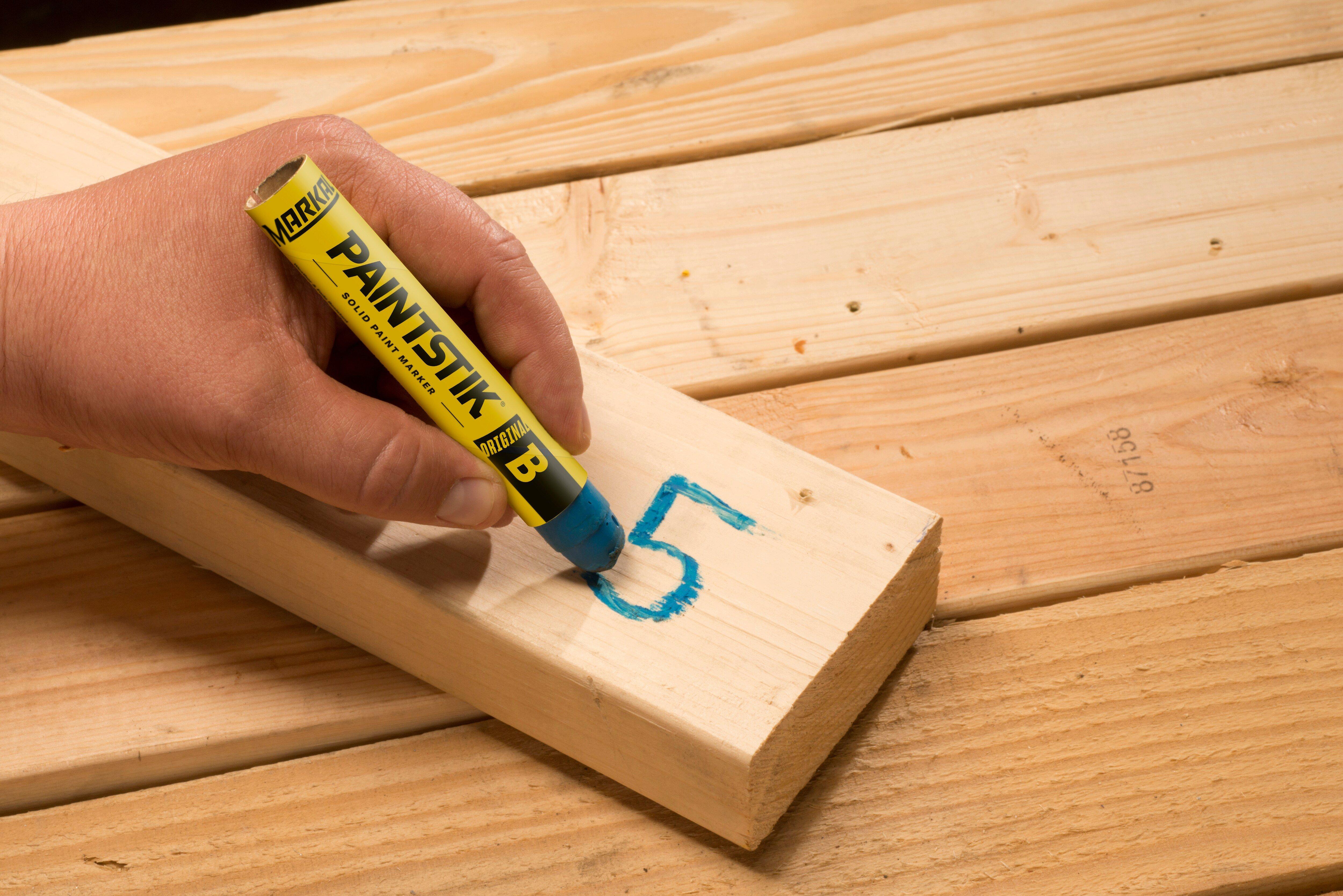 Markal&reg; White 4-3/4 in. Paint Marker 