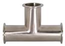 Topline Process Equipment 4 in. Polished Heavy Duty 304L Stainless Steel Clamp 
