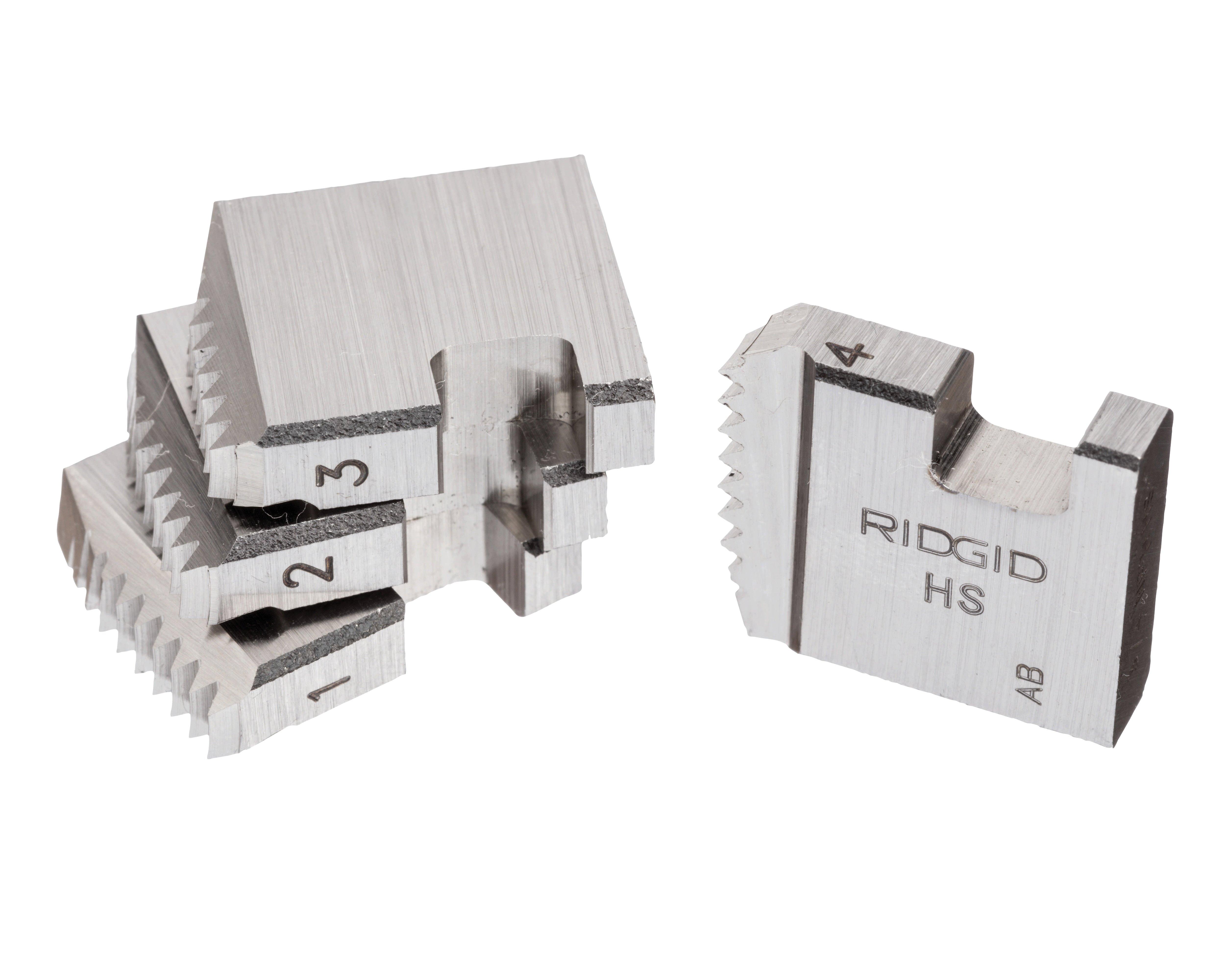 RIDGID 1/8 - 2 in. Pipe Die (4-Piece) 