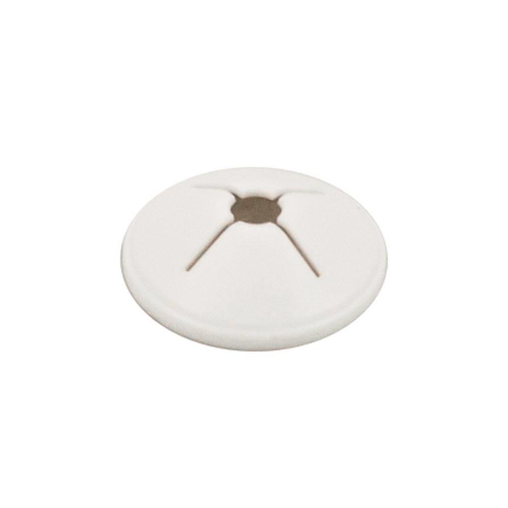 FPPI&reg; White 3/8 in. Molded Plastic Rod Button 