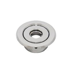 1/2 in. IPS Painted Cold Rolled Steel Escutcheon in Chrome Plated