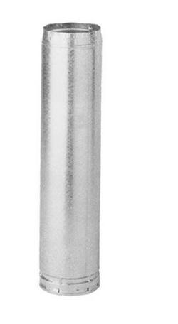 12 x 7 in. Aluminum Gas Vent Pipe