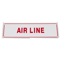 6 x 2 in. Aluminum Fire Sprinkler Sign