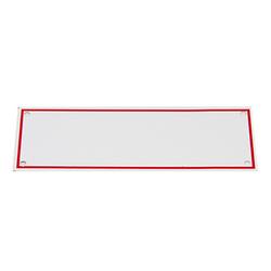 6 x 2 in. Aluminum Control Valve Sign