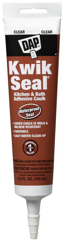 DAP Clear 5.5 oz. Latex Tub & Tile Caulk 