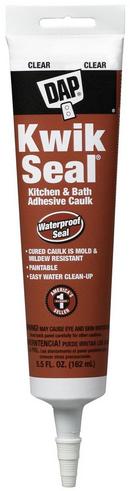 DAP Clear 5.5 oz. Latex Tub & Tile Caulk 