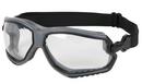 Clear Anti-Fog Lens Grey Frame Safety Glasses