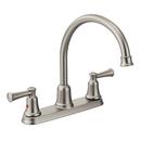 Two Handle Kitchen Faucet in Classic Stainless
