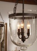 Seagull Lighting Autumn Bronze 60 W 28-3/4 in. 3-Light Candelabra Pendant 