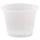 Dart Container Clear Plastic Portion Cup in Clear (Case of 125) 