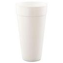 Dart Container White Foam Cup in White (25 Cups per Bag) (Case of 500) 