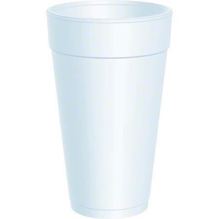 Dart Container White Foam Cup in White (Case of 500) 
