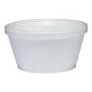 White Foam Food Container in White (Case of 1000) 