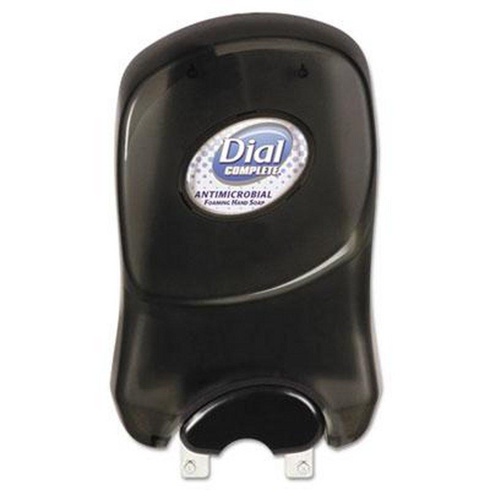 Dial Smoke Grey Wall Mount Manual Soap Dispenser in Smoke Grey 