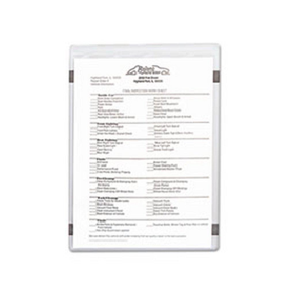 Clear 11 in. Magnetic Ticket Holder 