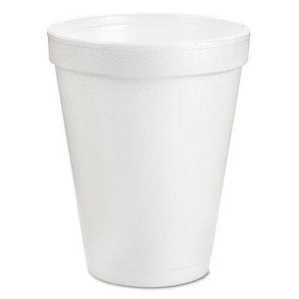 Dart Container White Foam Cup in White (Case of 1000) 
