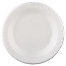 Quiet Classic White Laminated Foam Plate in White (Case of 125) 