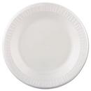 Dart Container White Laminated Foam Plate in White (Case of 125) 