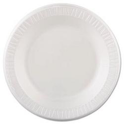 10-1/4 in. Laminated Foam Plate in White (Case of 125)