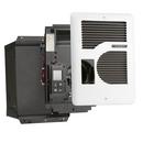 5460 BTU Electric Wall Heater Complete Unit with Controller, Wall Can and Grill