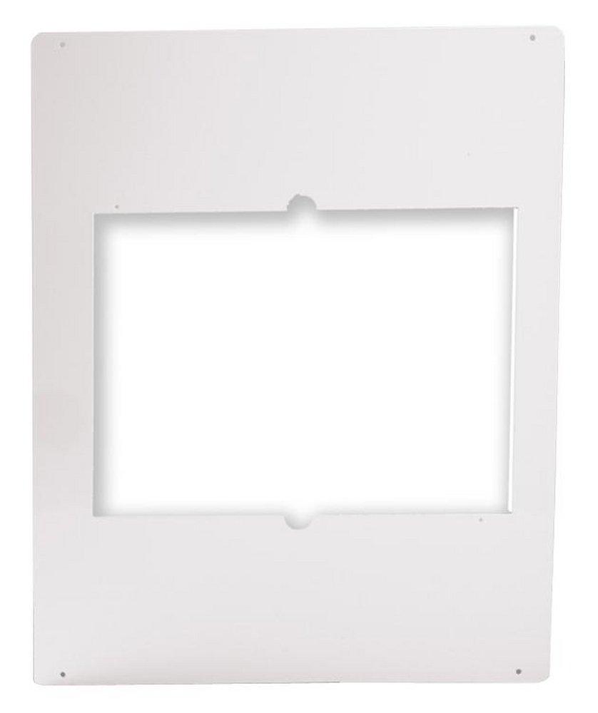 Cadet Manufacturing White Metal Adapter Plate for Com-Pak Twin CST Series Electric Wall Heaters 
