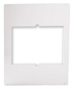 Metal Adapter Plate in White for Com-Pak Twin CST Series Electric Wall Heaters