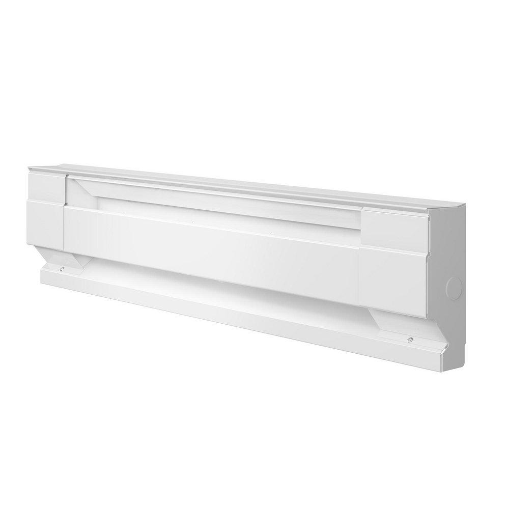 Cadet Manufacturing White Complete Baseboard Unit in White 6-3/4 x 24 in. Steel 