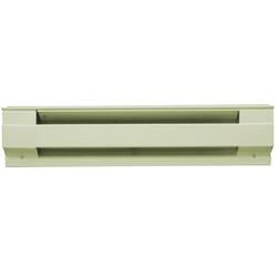 1710 BTU Complete Baseboard Unit in White 6-3/4 x 30 in. Steel