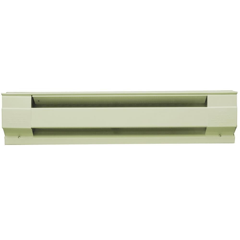 Cadet Manufacturing White Complete Baseboard Unit in White 6-3/4 x 48 in. Steel 