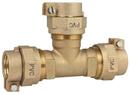 1 in. Pack Joint Water Service Brass Tee