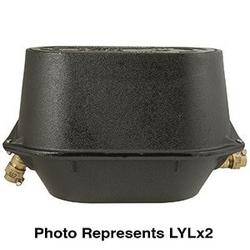 5/8 x 3/4 x 3/4 x 3/4 in. Meter x CTS Grip Joint x FIP Epoxy Cast Iron Yoke Box