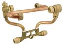 3/4 in. CTS Pack Joint x D P Swivel Brass Straight Meter Setter
