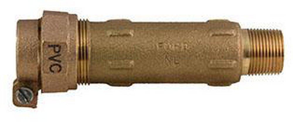 Ford Meter Box MIP Swivel x PVC Pack Joint Brass Coupling 