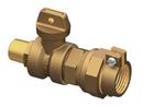 3/4 in. MIPT x Pack Joint Brass Ball Valve Curb Stop