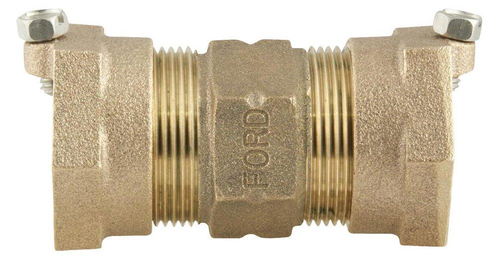 Ford Meter Box Pack Joint Brass Coupling 