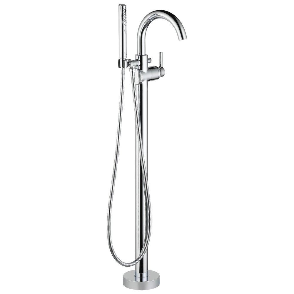 Delta Faucet Chrome Single Handle Lever Floor Mount Filler 