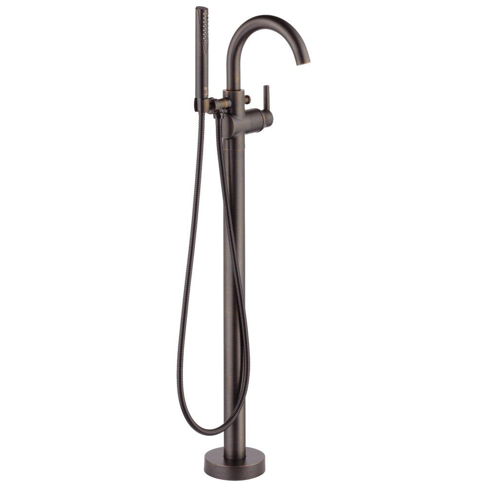 Delta Faucet Venetian Bronze Single Handle Lever Floor Mount Filler 