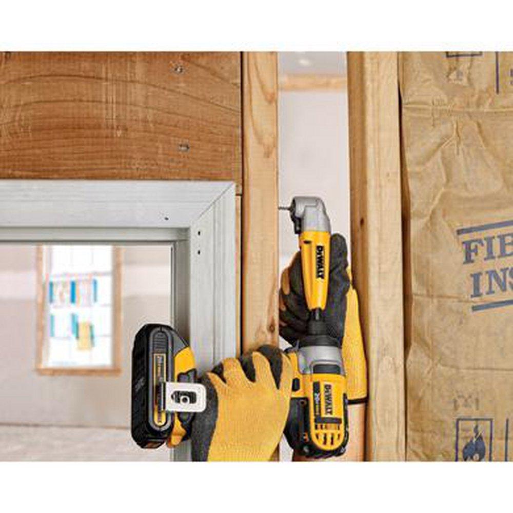 DEWALT Black/Silver/Yellow Impact Drive Accessory Right Angle Attachment 