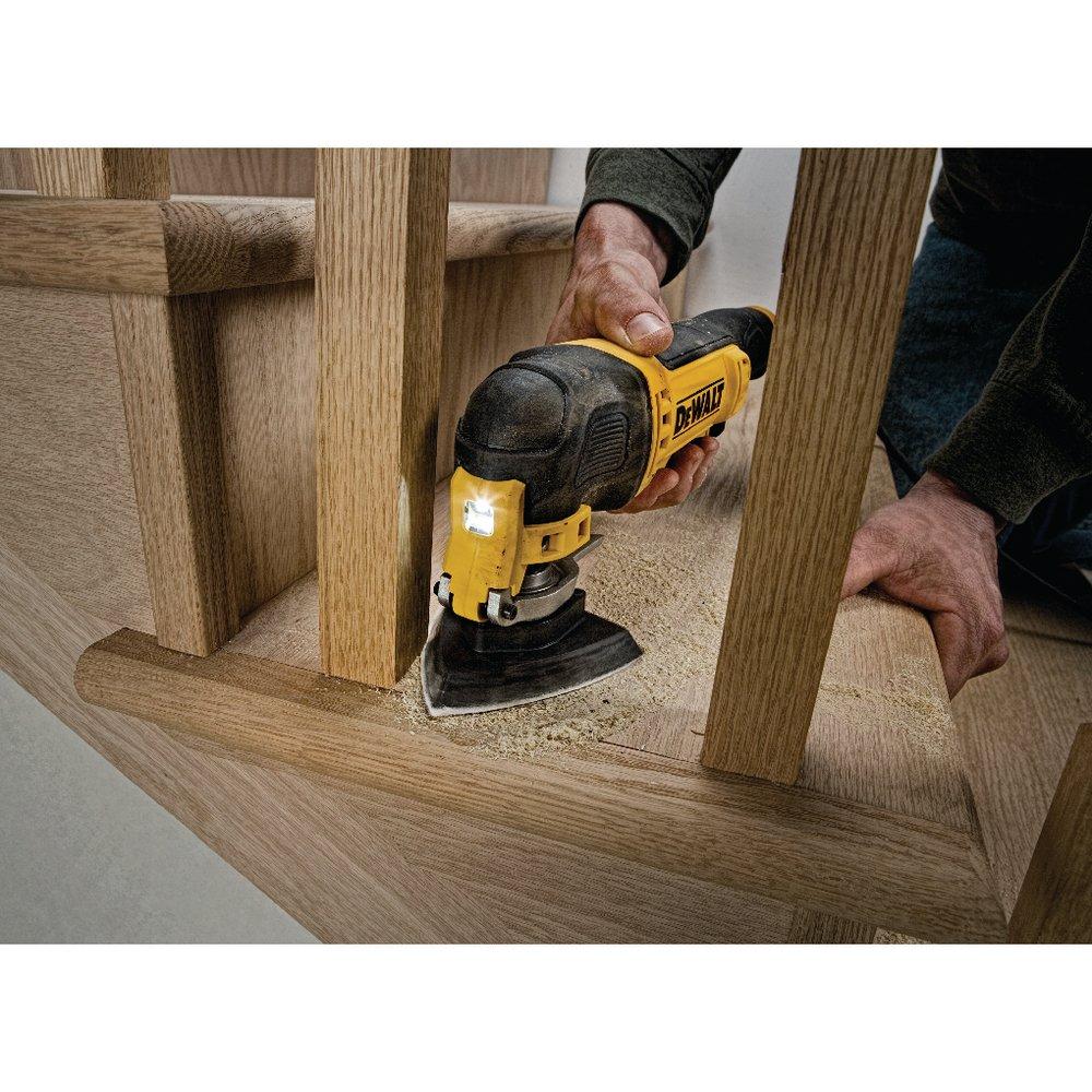 DEWALT Yellow Oscillating Multi-Tool 