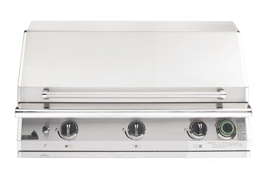 PGS Stainless Steel Heavy Duty Grill with Built-In Timer 