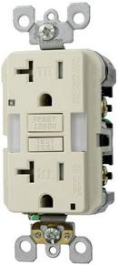 20A GFCI Tamper Resistant Receptacle with Guide in Light Almond