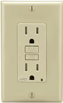 15A Receptacle in Ivory